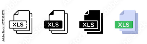 Xls Multi Style Icon Set