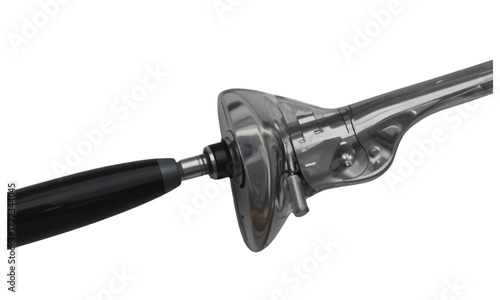 garden umbrella isolated on white