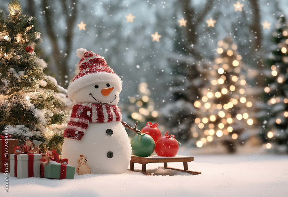 Obraz premium snowwhite santa