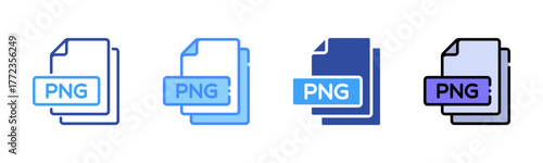 Png Multi Style Icon Set