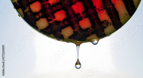 Juicy Grilled Watermelon Slice Drips - Summer BBQ Dessert