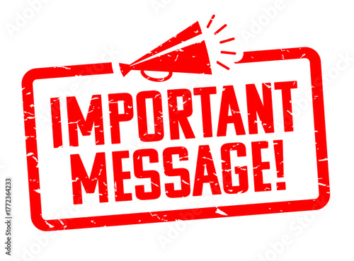 Important message