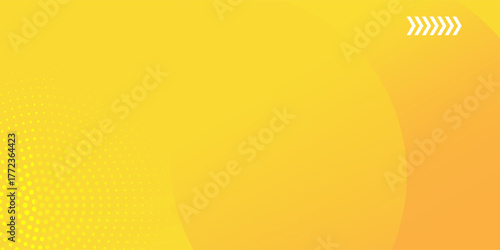 Top yellow gradient shapes composition. for presentation design. Vector
