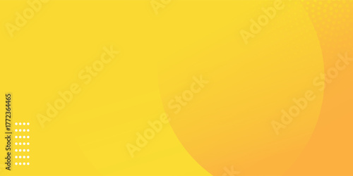 Top yellow gradient shapes composition. for presentation design. Vector