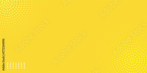 Top yellow gradient shapes composition. for presentation design. Vector