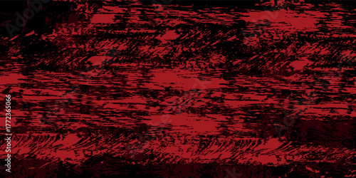 Perfect red horror scary background. Old wall texture cement black red background. Abstract dark red watercolor vector