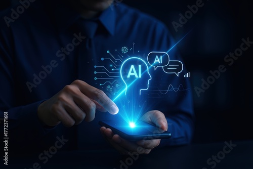 Exploring ai technology and communication digital environment interactive content smartphone usage innovative perspectives