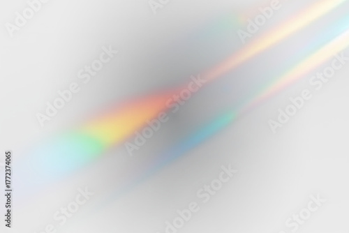 Crystal rays shimmer with rainbow highlights over a transparent layer. Lens flare adds motion and luminous depth. Ideal for magical or festive illustrations. PNG