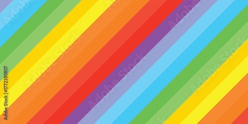 Rainbow flag background. vector illustration eps 10