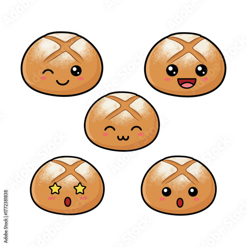 Damper Bread  Vector.Damper Bread Vector bundle. Damper Bread vector, illustration, lineart, clipart 