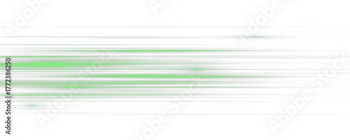 Vector green beam moves quickly across the abstract background. Glowing energy and futuristic blur texture enhance the effect. PNG suitable for modern digital art.