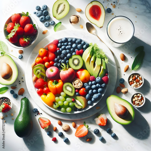 fresh vegetables on the table