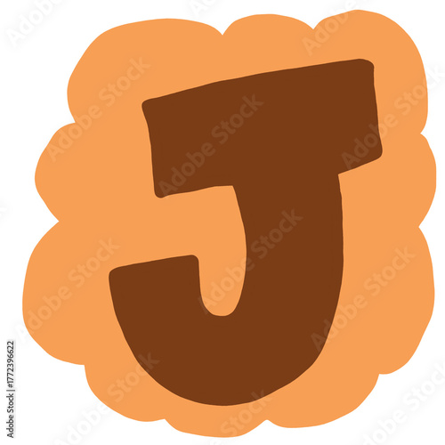 scrapbook alphabet journaling stickers - alphabet illustration letter