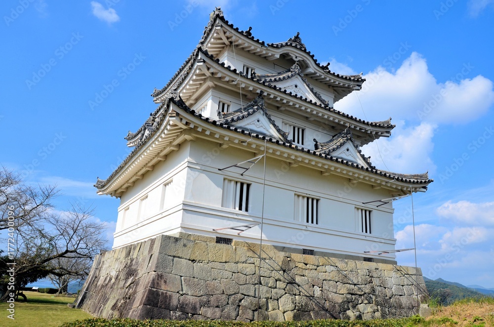 Fototapeta premium 宇和島城 天守閣