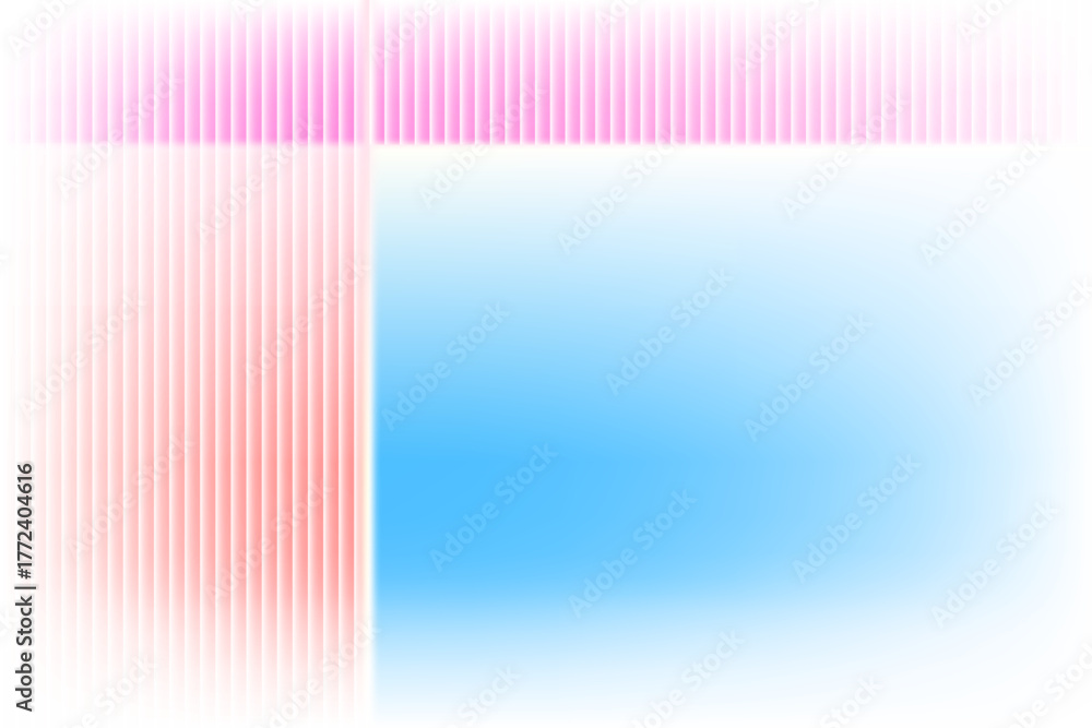 Fototapeta premium Modern Abstract Pastel Gradient Background with fractal glass effect