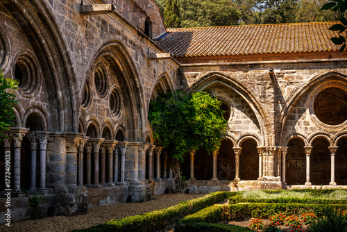 Inside abbey