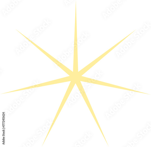 Yellow Starlight Illustration