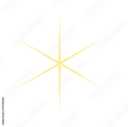 Yellow Starlight Illustration