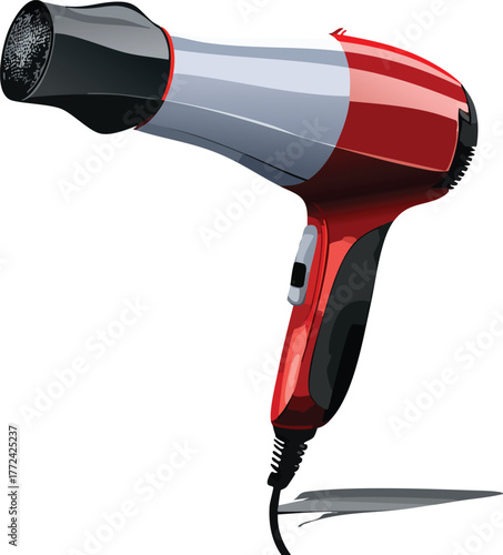 hair dryer isolated