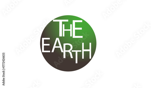 eco friendly vector illustration earth sign