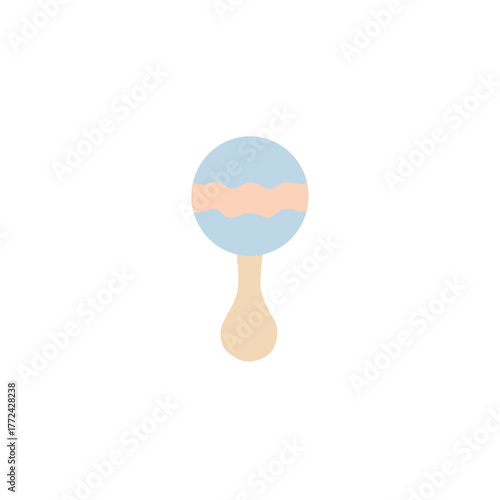 baby rattle for newborn, for baby, blue color