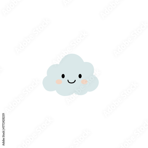 cloud text for children's inscriptions, sky, rain, laughing cloud