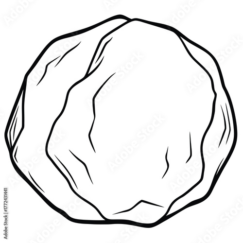 boulder-isolated-on-pure-white-background.eps