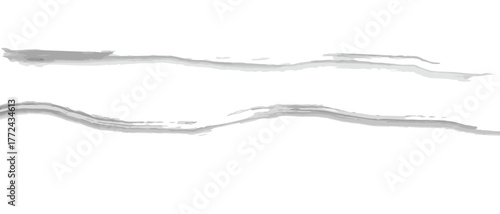 cross-sectional wavy lines with layered shading representing abstract geological or structural formations, showcasing deformation, stratification, and organic flow in minimal scientific illustration