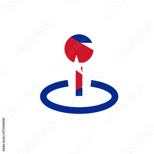 Cuba Location Pin In Icon