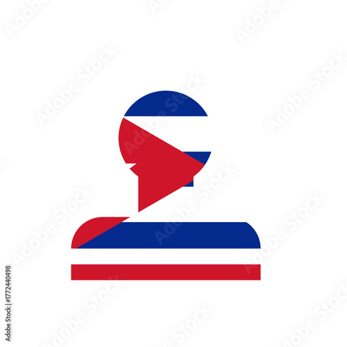 Cuba Male Id Card In Icon 41