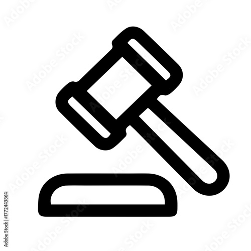 Judge Gavel Icon