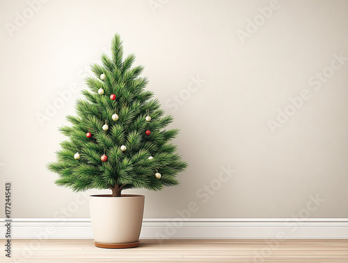 empty Christmas tree stand