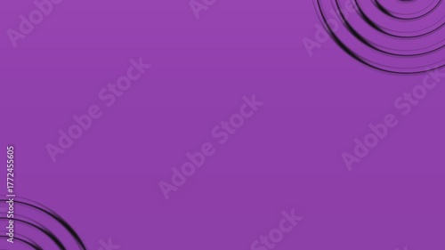animation from dark purple to light purple with a semicircle next to it