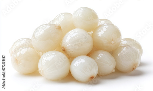 a small pile of pickled pearl onions