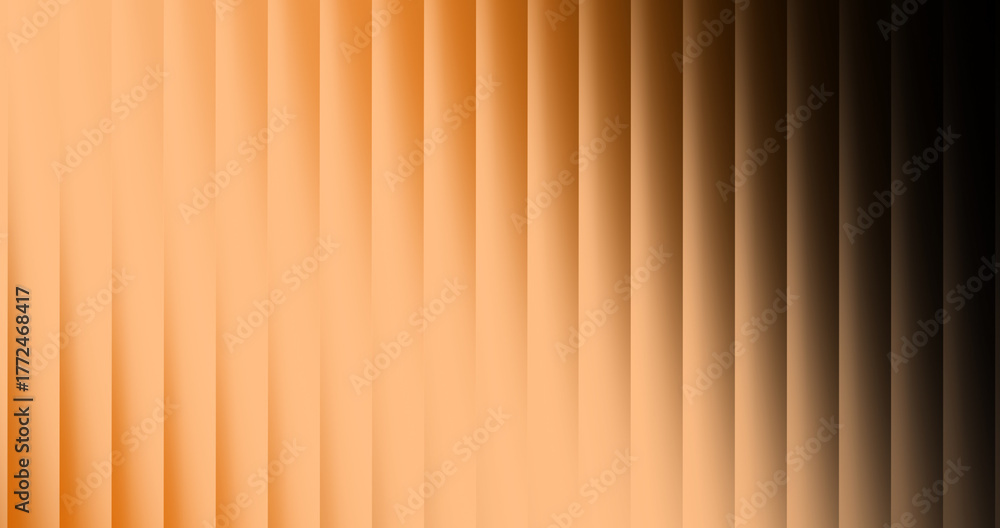 Obraz premium Light to Dark Gradient Vertical Stripes Background Backdrop Design Wallpaper Texture Pattern Abstract Decoration Art Surface Structure Peach Apricot