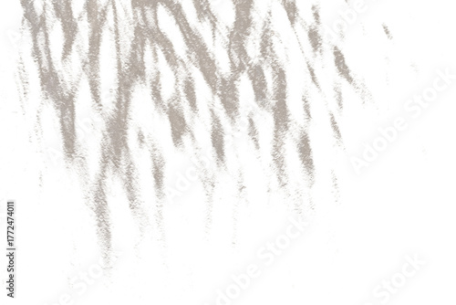 Abstract shadow pattern on textured surface
