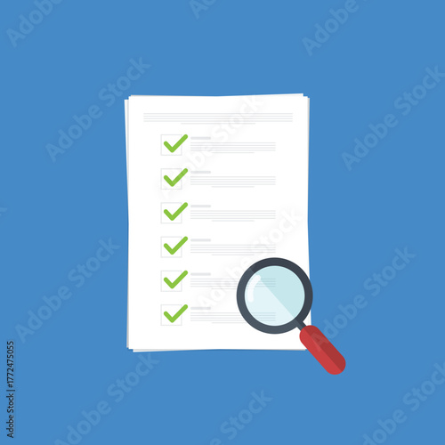 Document inspection or assessment evaluation, contract review, analysis, inspection of agreement contract, compliance verification.	