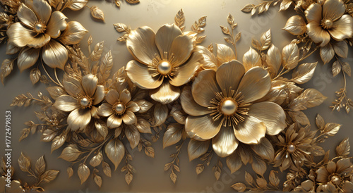 golden christmas decoration