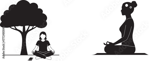 Mindfulness in Nature Yoga and Meditation for Wellness and Digital Detox