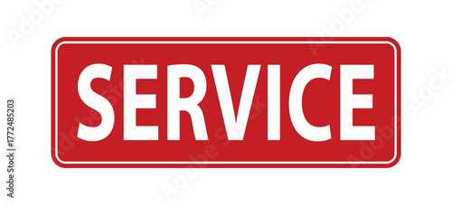 best service rectangular sign. best service stamp. on a white background.