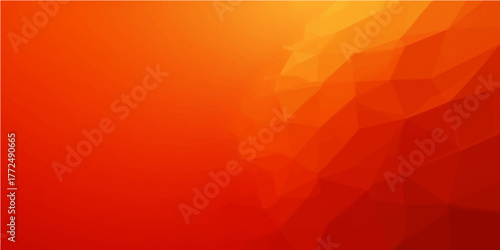 Abstract background with flowing orange and red color waves, like bright fire and glowing light energy