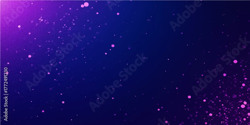 Dark starry night sky with water rain drops on the window creating a blue glow of the galaxy universe