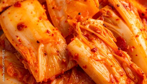 Wallpaper Mural Traditional Korean fermented Kimchi full frame close up  Torontodigital.ca