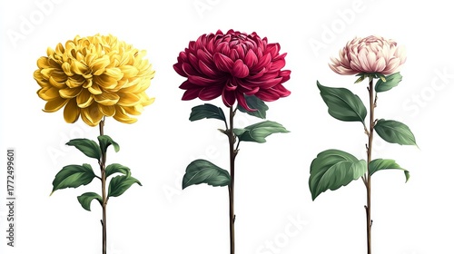 A vibrant yellow and peach dahlia flower is shown in close-up