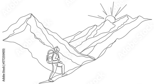 Abstract Woman Drawing – Artistic Fashion Illustration with Tree Elements and Sport-Inspired Black Design