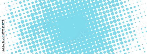 dot Transparent Vector Gradient Blue Color Halftone Background Staggered Dots Pattern modern dotted S