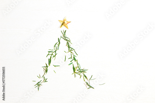 Weihnachten Weihnachtsbaum mit Textfreiraum