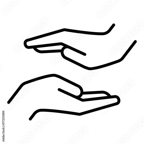 Conceptual icon of forgiveness and reconciliation, symbolizing compassion, understanding, and emotional healing. Represents peace, empathy, and the act of letting go in relationships and human connect