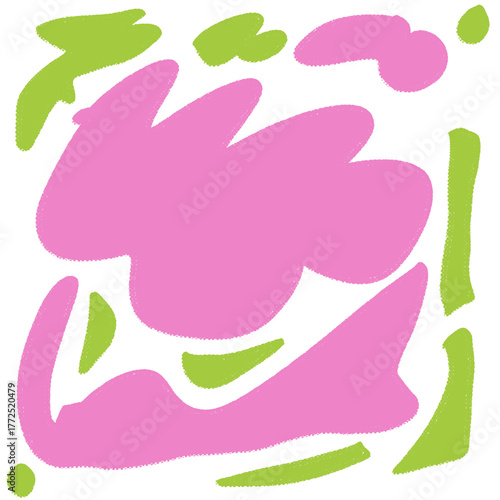 . Vibrant retro abstract background with geometric shapes and bold colors. Perfect for adding a touch of nostalgia to your designs.