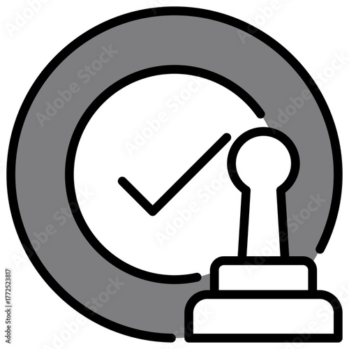 Approval Icon Pack Multistyle Illustration